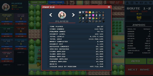 pokepath td screenshot