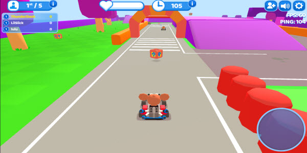 smash karts 76 screenshot